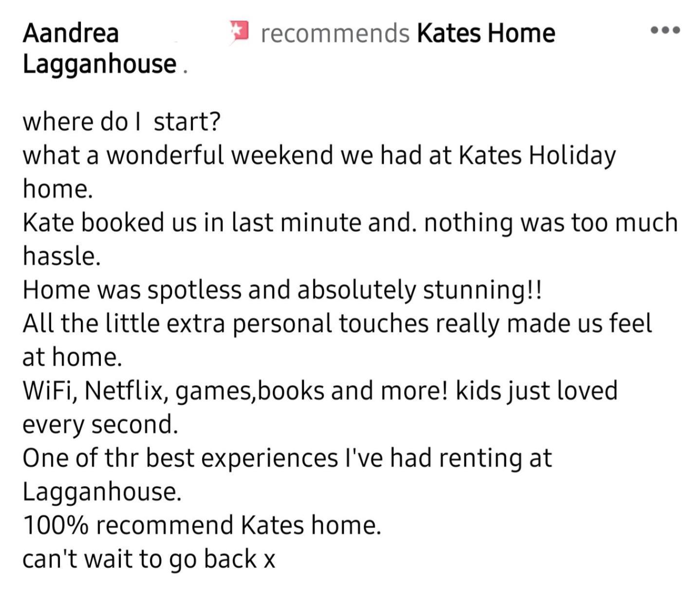 Kates Home Lagganhouse Woodland Way 19 Ballantrae Buitenkant foto